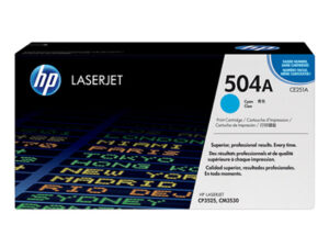 HP 504A Cyan Toner Cartridge CE251A