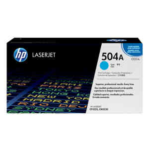 HP 504A Cyan Toner Cartridge CE251A
