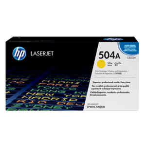 HP 504A Yellow Toner Cartridge CE252A
