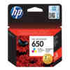 HP 650 Tri-Color Cartridge