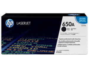 HP 650A Black LaserJet Toner