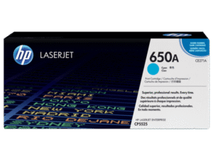 HP 650A Cyan LaserJet Toner