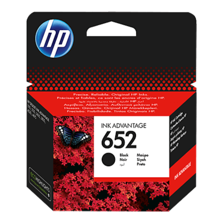 HP 652 Black Ink Cartridge