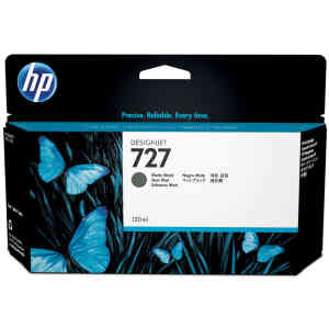 HP 727 (B3P22A) Matte Black Original Ink Cartridge (130 ml) (B3P22A)
