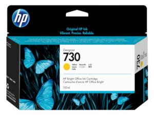 HP 730 130-ml Yellow DesignJet Ink Cartridge (P2V64A)