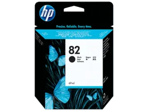 HP 82 Black Ink Cartridge (CH565A)