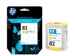 HP 82 Yellow Ink Cartridge (CH568A)