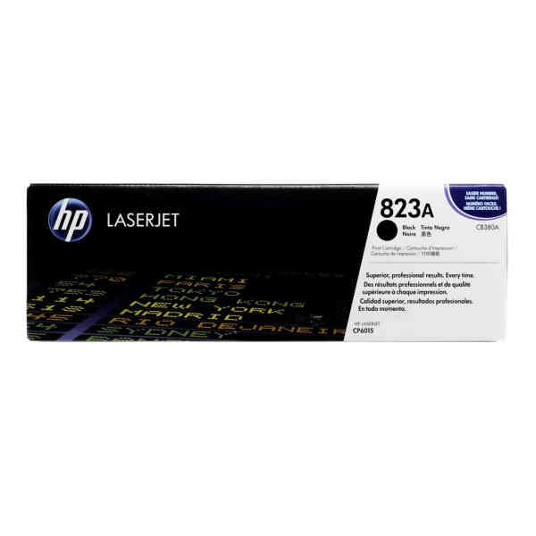 HP 823A Black Original LaserJet Toner Cartridge (CB380A)