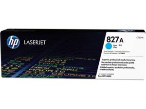 HP 827A Cyan Original Laserjet Toner Cartridge (CF301A)