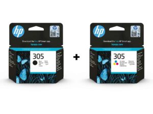 HP Cartridge 305 Black+ 305 Tri Colours