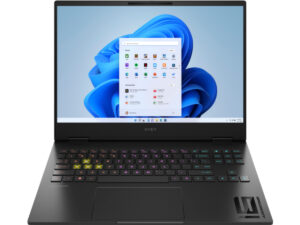 HP OMEN Transcend 16 Laptop, WQXGA Display, Intel Core i9-14900HX Processor, 32 GB RAM, 2 TB SSD, NVIDIA GeForce RTX 4060 Laptop GPU, Shadow Black, u1004ne