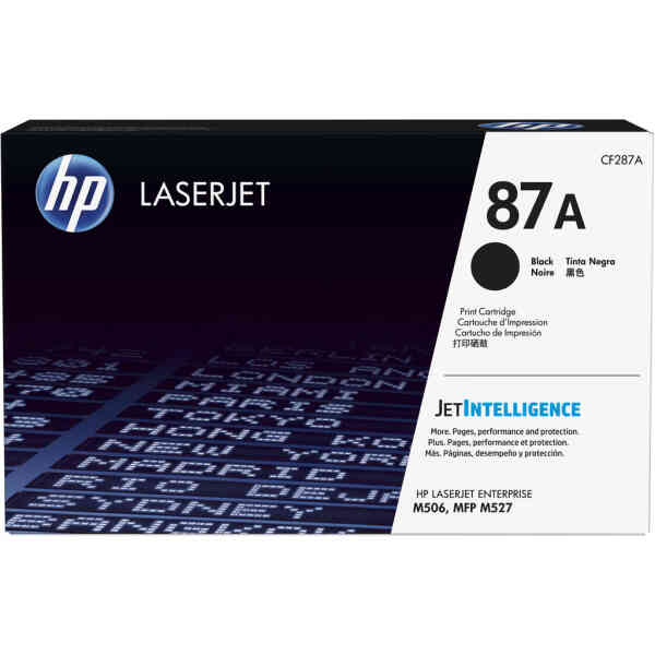 HP Toner Black 87A/CF287A