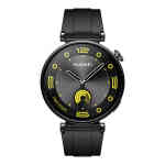 Huawei Smart Watch GT 4, 41 mm, Black Fluororubber Strap, Aurora-B19F