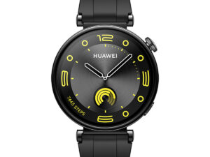 Huawei Smart Watch GT 4, 41 mm, Black Fluororubber Strap, Aurora-B19F