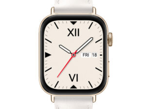 Huawei Watch FIT 3 SOLO with Leather Strap, Pearl White