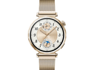 Huawei Watch GT 5 Smartwatch, Jana with Gold Milanese Strap