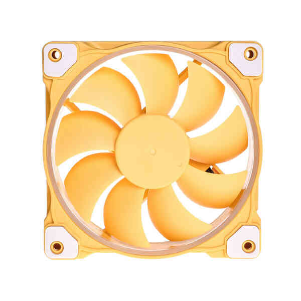 ID COOLING ZF SERIES 120MM LEMON YELLOW SINGLE FAN