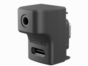 Insta360 Ace-Pro Mic Adapter - Black