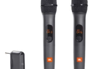 JBL Party Box Wireless Microphone Sets, 2 pcs, Black