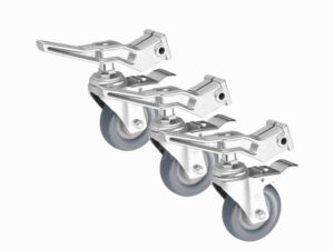JINBEI JB11-036B 3pcs Studio Stand Caster Kit Wheel 25x25mm (M11-036B)
