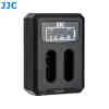 JJC NPBX1 USB DUAL BATTERY CHARGER