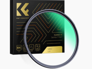 K&F CONCEPT 105mm MCUV Protection Filter with 28 Multi-Layer Coatings HD/Hydrophobic/Scratch Resistant/Ultra-Slim UV Filter for 105mm Camera Lens Nano-X Series(KF01.1901)