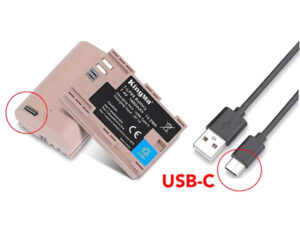 KINGMA LP-E6M BATTERY WITH TYPE C CHARGING PORT