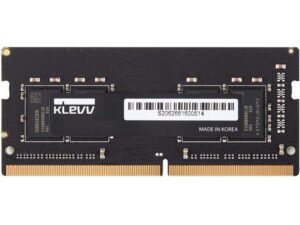 KLEVV 16GB DDR4 SODIMM PC4-25600 3200MHz CL22 Non-ECC 260 Pin Laptop Notebook Ram Memory_KD4AGSA8A-32N220A