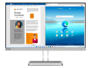 Lenovo 27 Inches FHD Display with Backlight WLED, Cloud Grey, L27i-40