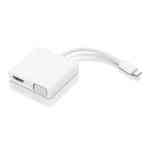 Lenovo USB-C 3-in-1 Travel Hub, White, GX90T33021