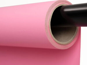 LENZCAM#170 BABY PINK 1.35*11 M Seamless Background Paper