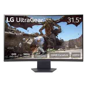 LG 32 Inches QHD Curved Gaming Monitor, 32GS60QC
