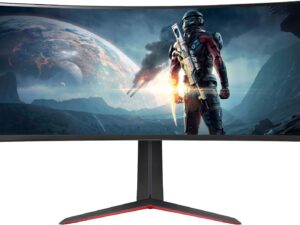 LG UltraGear 34GP63A-B 34″ 160Hz QHD Curved Gaming Monitor