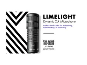 LIMELIGHT DYNAMIC BROADCAST MICROPHONE 512 LLT