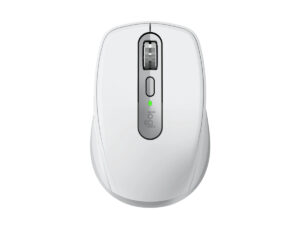 Logitech Master MX ANYWHERE 3S Compact Wireless Mouse, Pale Grey, 910-006930