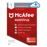 McAfee Antivirus, 1 User, 1 PC, 1 Year Subscription