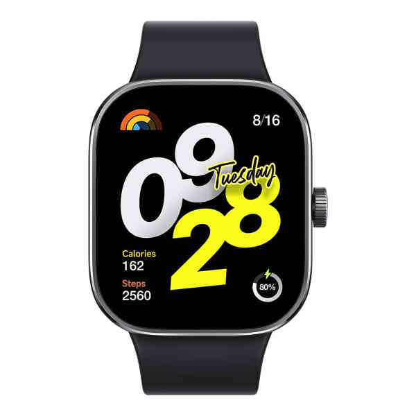 Mi Smart Watch 4, 1.97 inch, Obsidian Black, BHR7854GL