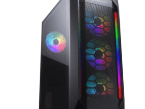 MX410 Mesh-G RGB Powerful Airflow and Compact Mid-Tower Case