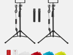 NEEWER 2 PIECES TABLE TOP LED LIGHT KIT(ZC-10S)