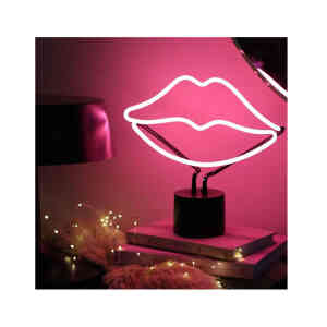 NEON DESK LIGHT - LIPS