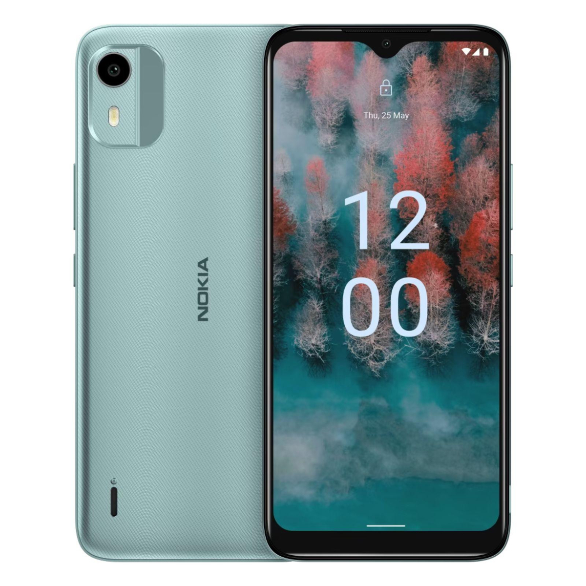Nokia C12 Pro Smartphone 64 GB Storage 4 GB RAM, Light Mint, TA-1583