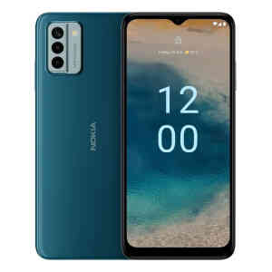 Nokia G22 Dual SIM 4G Smartphone, 6 GB RAM, 256 GB Storage, Lagoon Blue