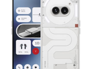 Nothing Phone (2a) 5G Smartphone, 12 GB RAM, 256 GB Storage, Milk, A10400050