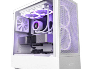 NZXT MID TOWER CASE H5 FLOW EDITION-WHITE