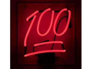 ONE HUNDRED NEON LIGHT