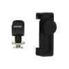 Phone Clamp And Mic Clip For MV88+ AMV-PC Black