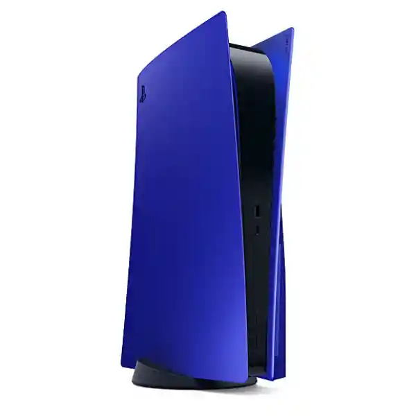 playstation 5 console covers cobalt blue