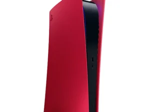 playstation 5 digital console covers volcanic red