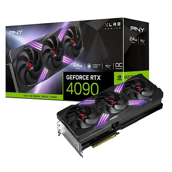 PNY GeForce RTX® 4090 24GB XLR8 Gaming VERTO Overclocked Edition