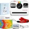 Polaroid Camera Instant Now 2 Bundle Film/Strap Black/White